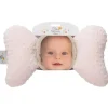 Baby Elephant Ears Orelhas de Minky Rosa Elefante de Luxo para Bebês, Apoio de Cabeça Infantil Best