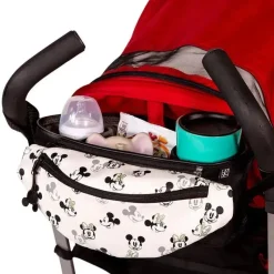 J.L. Childress Organizador de carrinho de bebê JL, Mickey Minnie White New