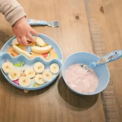 The First Years Os primeiros anos - conjunto de alimentação para bebês Bluey, 3 unidades Discount