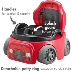 Tomy Os Primeiros Anos de Treinamento Wheels Racer Potty New