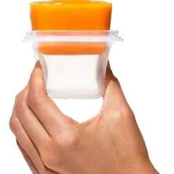 Oxo - Blocos de bebê de silicone de 4 onças, azul-petróleo Hot