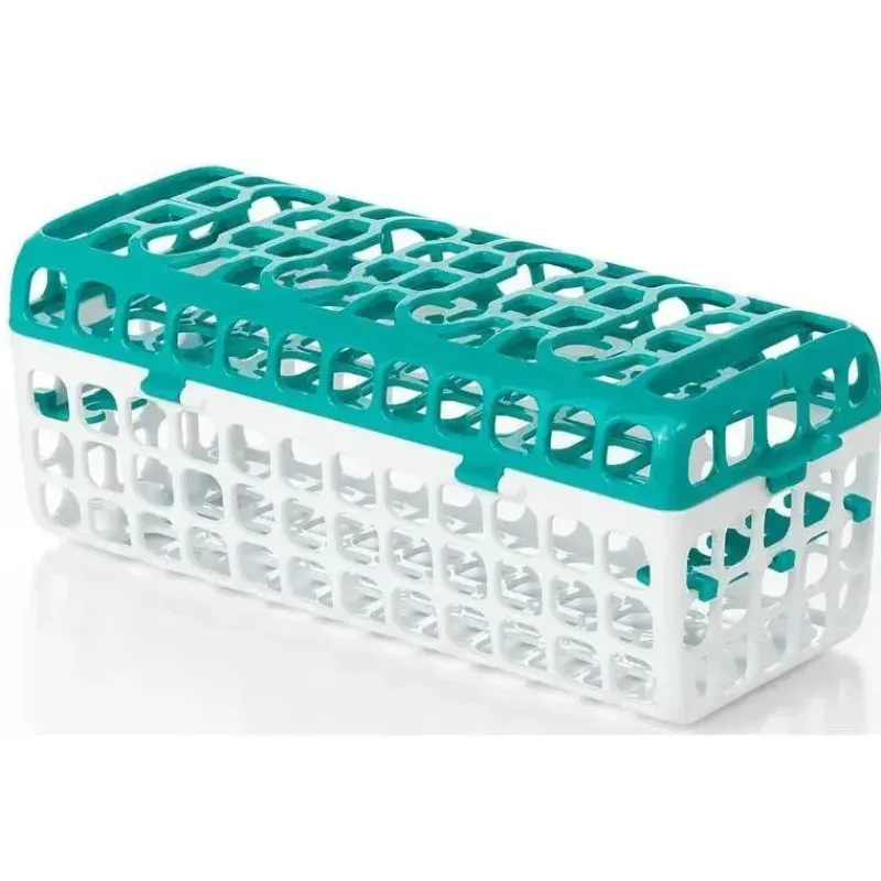 oxo__cesta_de_mquina_de_l_SKUh6Ew89kG_0.webp Oxo - Cesta de máquina de lavar louça Tot para peças e acessórios de garrafas, azul-petróleo Fashion
