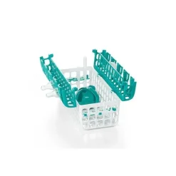 Oxo - Cesta de máquina de lavar louça Tot para peças e acessórios de garrafas, azul-petróleo Fashion