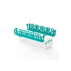 Oxo - Cesta de máquina de lavar louça Tot para peças e acessórios de garrafas, azul-petróleo Fashion