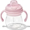Oxo - Copo com canudinho Tot Transitions com bico macio e alças removíveis, Blossom Clearance