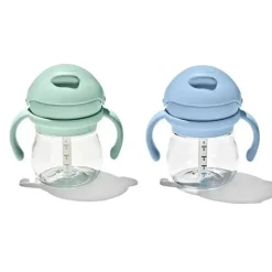 Oxo - Copo de palha Tot Transitions 2 unidades com alças 6 onças, opala e crepúsculo Discount