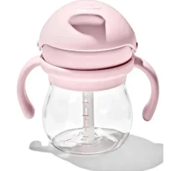 Oxo - Copo de palha Tot Transitions de 6 onças com alças removíveis, Blossom Discount