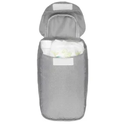 Oxo - Dispensador de lenços umedecidos Tot On-the-Go com bolsa para fraldas, cinza Best