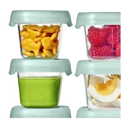 Oxo - Tot 12 Pc Baby Blocks Food Storage Container Set, Opal Clearance
