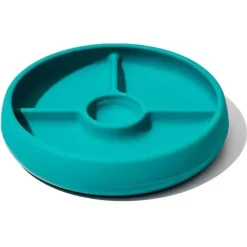 Oxo - Prato Dividido em Silicone Tot, Azul-petróleo New