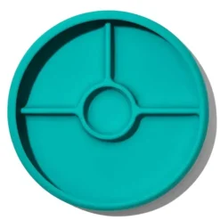 Oxo - Prato Dividido em Silicone Tot, Azul-petróleo New