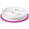 Oxo - Prato Dividido Tot Stick &amp; Stay, Rosa Clearance