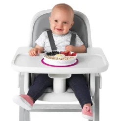 Oxo - Prato Dividido Tot Stick &amp; Stay, Rosa Clearance