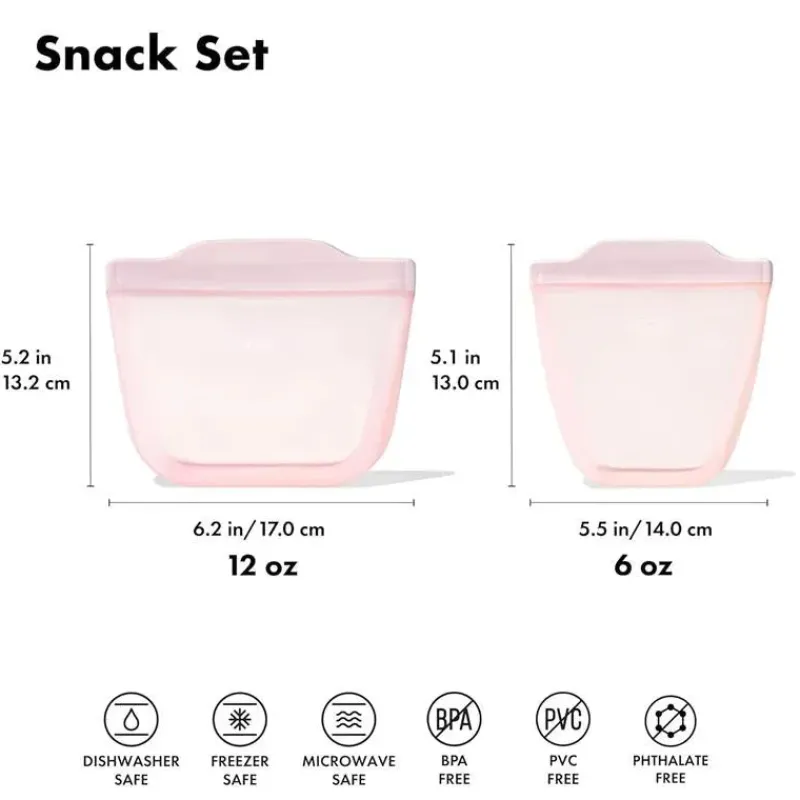 oxo__sacos_reutilizveis_d_SKUWC1sOjP6_5.webp Oxo - Sacos reutilizáveis de silicone Tot - Conjunto de 2 peças para copos e lanches, Opal Outlet