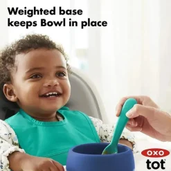 Oxo - Tigela de Silicone Tot, Azul Marinho Best