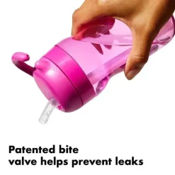 Oxo - Tot Adventure Garrafa de Água Rosa, Plástico Clearance