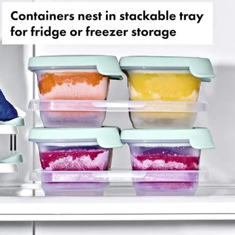 oxo__tot_silicone_baby_bl_SKUxZkKIoxn_3.webp Oxo - Tot Silicone Baby Blocks Food Storage Container 4 Oz Clearance