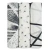 Aden + Anais Pacote 3 Swaddles de Bambu, Midnight Clearance