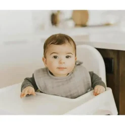 Little Unicorn Pacote com 3 babadores de musselina de algodão pequeno unicórnio - samambaia Online
