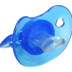 Baby King Pacote com 2 chupetas de silicone - cores sortidas Clearance