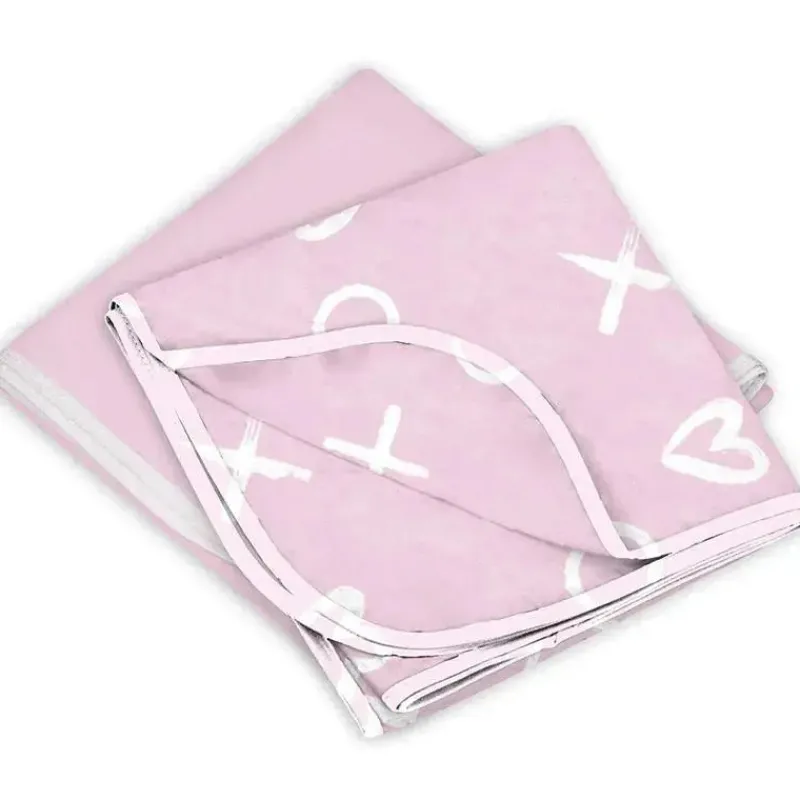 pacote_com__cobertores_pa_SKU104t4u3d_0.webp Kushies Baby Pacote com 2 cobertores para bebê Kushies, flanela rosa Sale