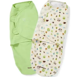 SwaddleMe Pacote com 2 Original Swaddle, Amigos da Floresta - Grande Online