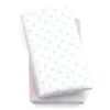 Chicco Pacote de 2 lençóis de ninar , ponto rosa Outlet