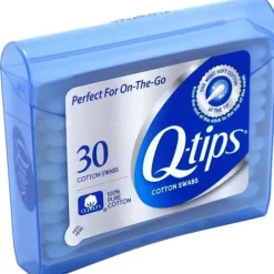 Q-Tips Pacote de bolsa cotonetes cotonetes, contagem de 30 Online