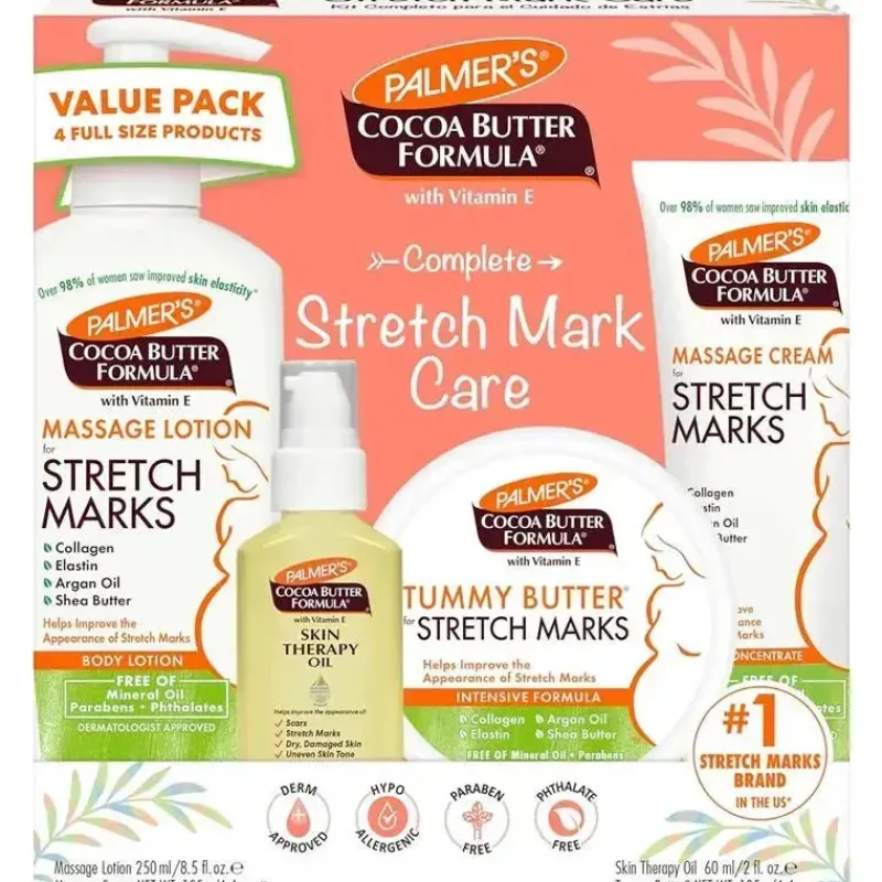 palmers__kit_de_cuidados__SKU8w45SnD4_0.webp Palmers Palmer's - Kit de cuidados com a pele para gravidez com fórmula de manteiga de cacau para estrias e cicatrizes Online