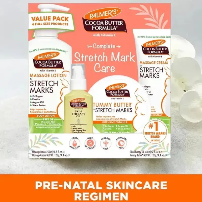 palmers__kit_de_cuidados__SKU8w45SnD4_10.webp Palmers Palmer's - Kit de cuidados com a pele para gravidez com fórmula de manteiga de cacau para estrias e cicatrizes Online