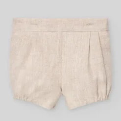 Paz Rodriguez - Baby Boy Set Woven Newborn Shirt + Shorts Area, Cream New