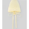 Paz Rodriguez - Baby Girl Knit Newborn Bonnet Bico, Chalk Pink Sale