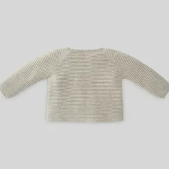 Paz Rodriguez - Baby Knit Cardigan Neboa, Linho Discount