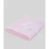 Paz Rodriguez - Baby Knit Newborn Shawl Linda, Chalk Pink/White Online