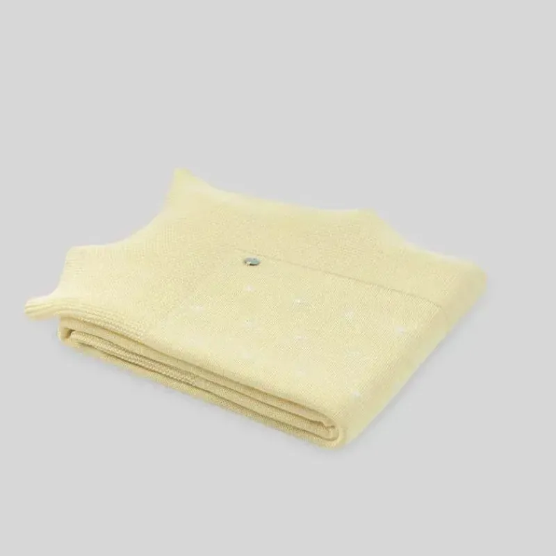 paz_rodriguez__baby_knit__SKUnlxXlpKI_0.webp Paz Rodriguez - Baby Knit Xale Leda, Amarelo/Branco Online