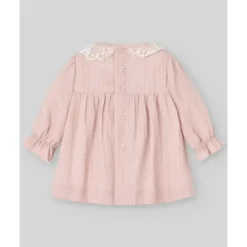Paz Rodriguez - Conjunto de vestido e bloomer para bebê menina, rosa pó Fashion