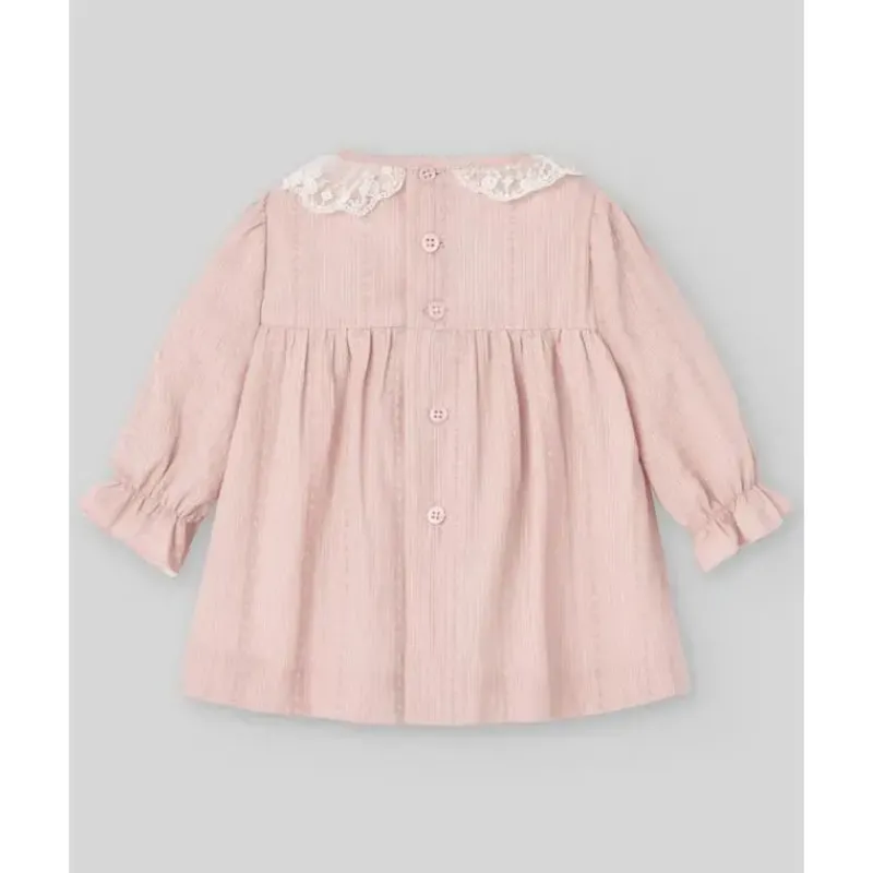 paz_rodriguez__conjunto_d_SKUnbmTn4fO_1.webp Paz Rodriguez - Conjunto de vestido e bloomer para bebê menina, rosa pó Fashion