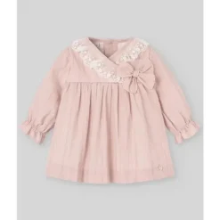 Paz Rodriguez - Conjunto de vestido e bloomer para bebê menina, rosa pó Fashion