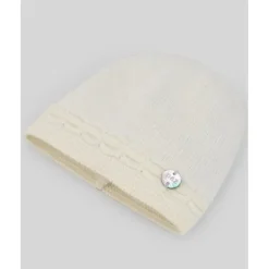 Paz Rodriguez - Gorro de malha para recém-nascido, creme/bege Outlet
