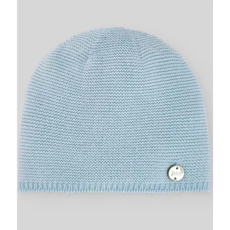 paz_rodriguez__gorro_recm_SKUXzN3yLKX_0.webp Paz Rodriguez - Gorro Recém-Nascido em Malha para Bebê, Azul Céu Hot