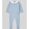 Paz Rodriguez - Take Me Home Set Knit Newborn Sweater + Leggings Vento, Sky Blue Discount