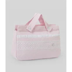 Paz Rodriguez - Woven Bag Torres, Chalk Pink/White Best