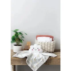 Pearhead Baby Pearhead - Cobertor de segurança em nuvem, macio para bebês, adorável para bebês, nuvem branca adorável Discount
