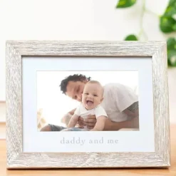 Pearhead Baby Pearhead - Daddy And Me Frame - Rústico/madeira Discount
