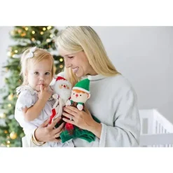 Pearhead Baby Pearhead - O primeiro cobertor de segurança de Natal do bebê, Holiday Lovey Fashion
