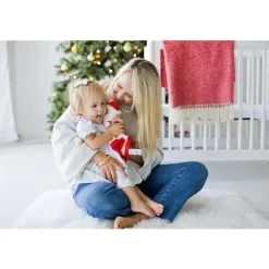 Pearhead Baby Pearhead - O primeiro cobertor de segurança de Natal do bebê, Holiday Lovey Fashion