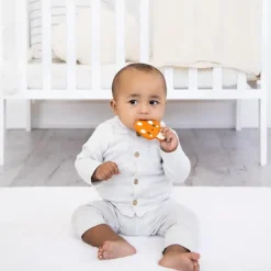 Pearhead Baby Pearhead - Silicone Teether Bpa Free, Mushroom Clearance