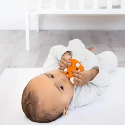 Pearhead Baby Pearhead - Silicone Teether Bpa Free, Mushroom Clearance