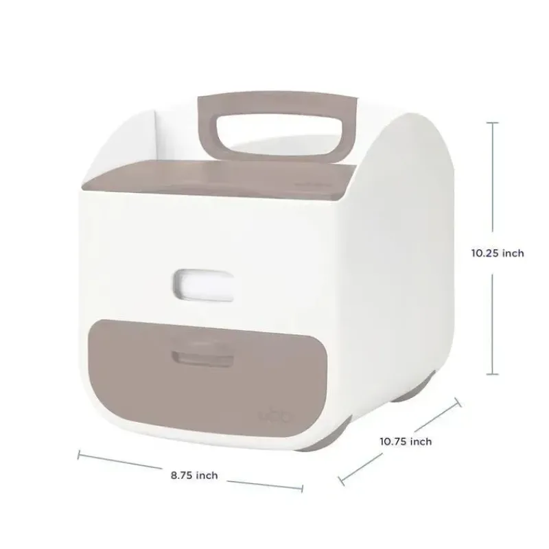 pearhead__ubbi_portafrald_SKUDb1ZZhhE_1.webp Pearhead Baby Pearhead - Ubbi porta-fraldas portátil e trocador, armazenamento de fraldas, cinza Outlet
