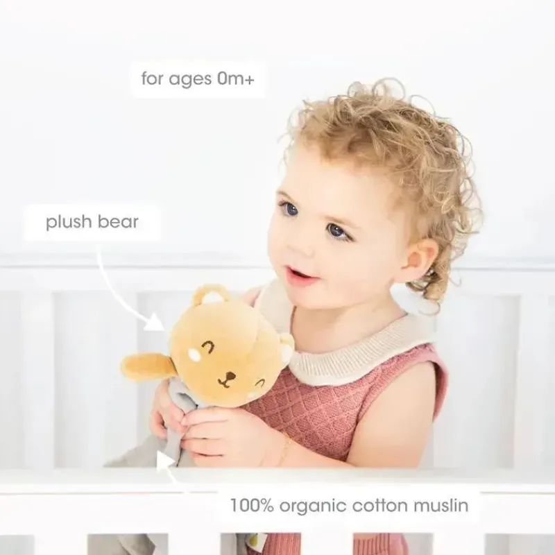 pearhead_baby__cobertor_d_SKUhsx9TAXp_3.webp Pearhead Baby - Cobertor de segurança, Brinquedo de pelúcia aconchegante, Urso adorável Clearance